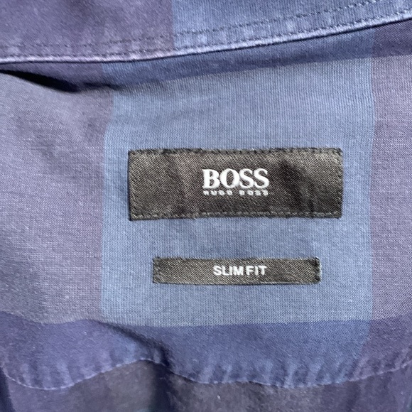 Hugo Boss Jenno Slim Fit dress shirt size 15.5” - Picture 9 of 12